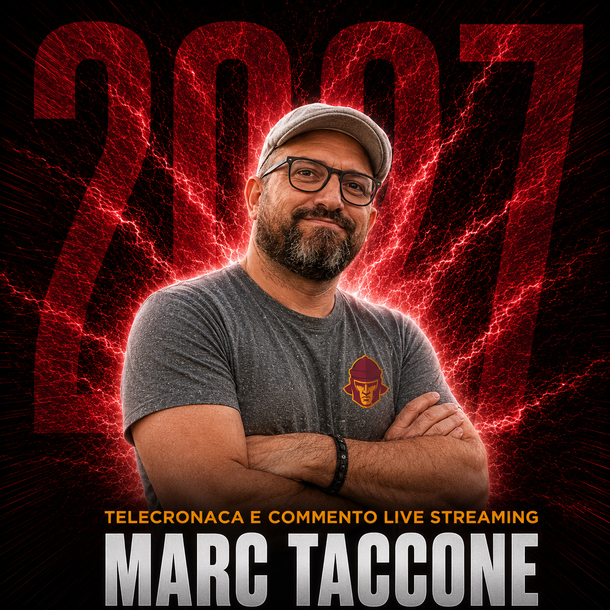 Marc Taccone sarà la voce dei Legionari Roma nei live streaming 2027