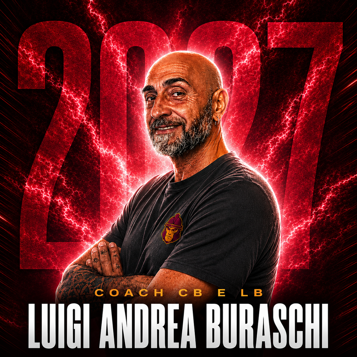 Luigi Andrea Buraschi entra nello staff dei Legionari Roma